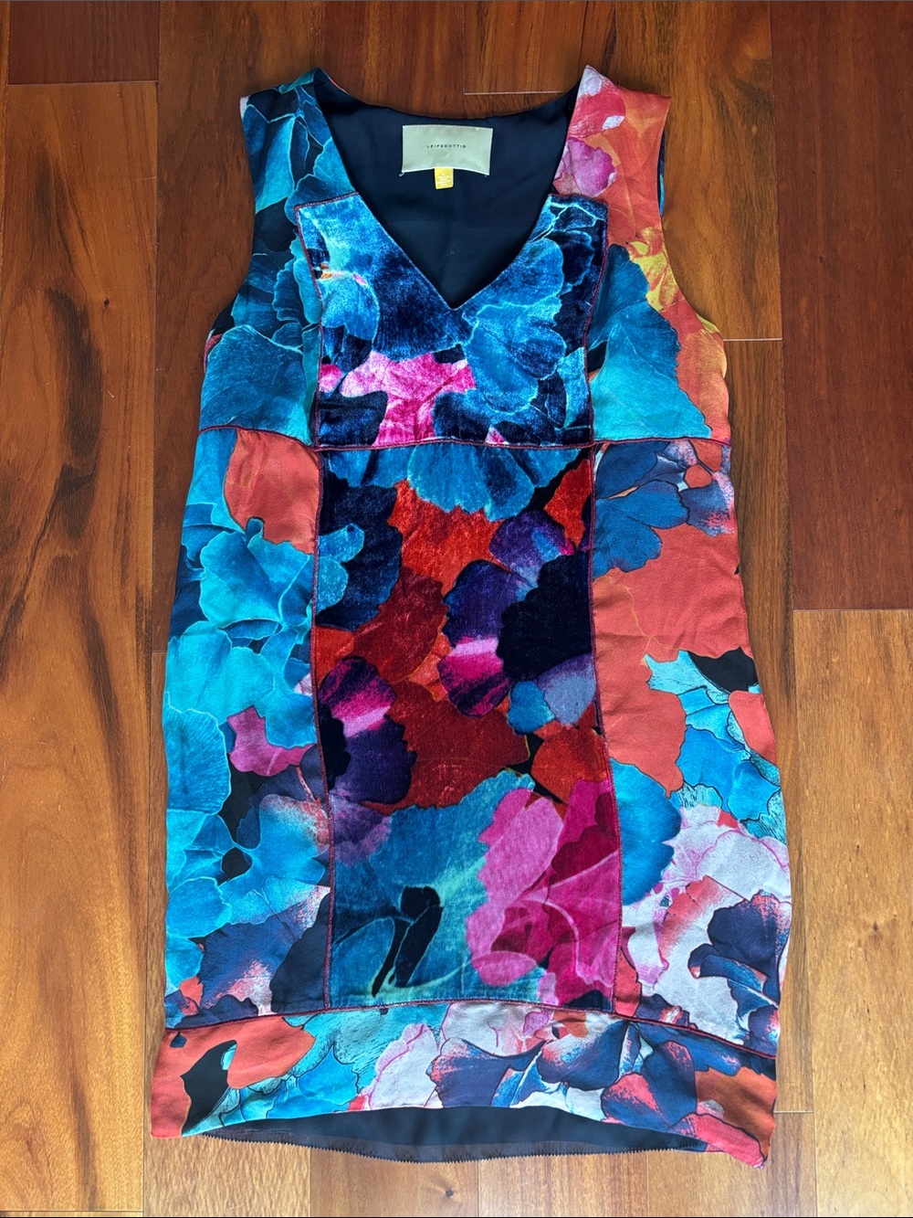 Leifsdottir silk shift dress
